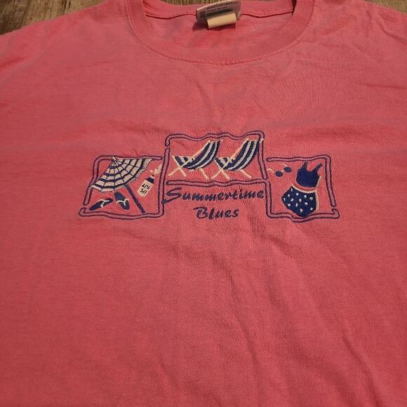 𝅺Mc sportswear collection xl womens summertime blues womens tee - Picture 2 of 7